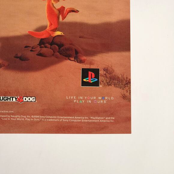 JAK 3 Naughty Dog Print Ad PS2 Promo It Won't End Like This Maxim Sony 8.5x11 - Picture 5 of 5